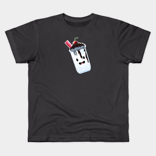 MILKSHAKE Kids T-Shirt by droidmonkey